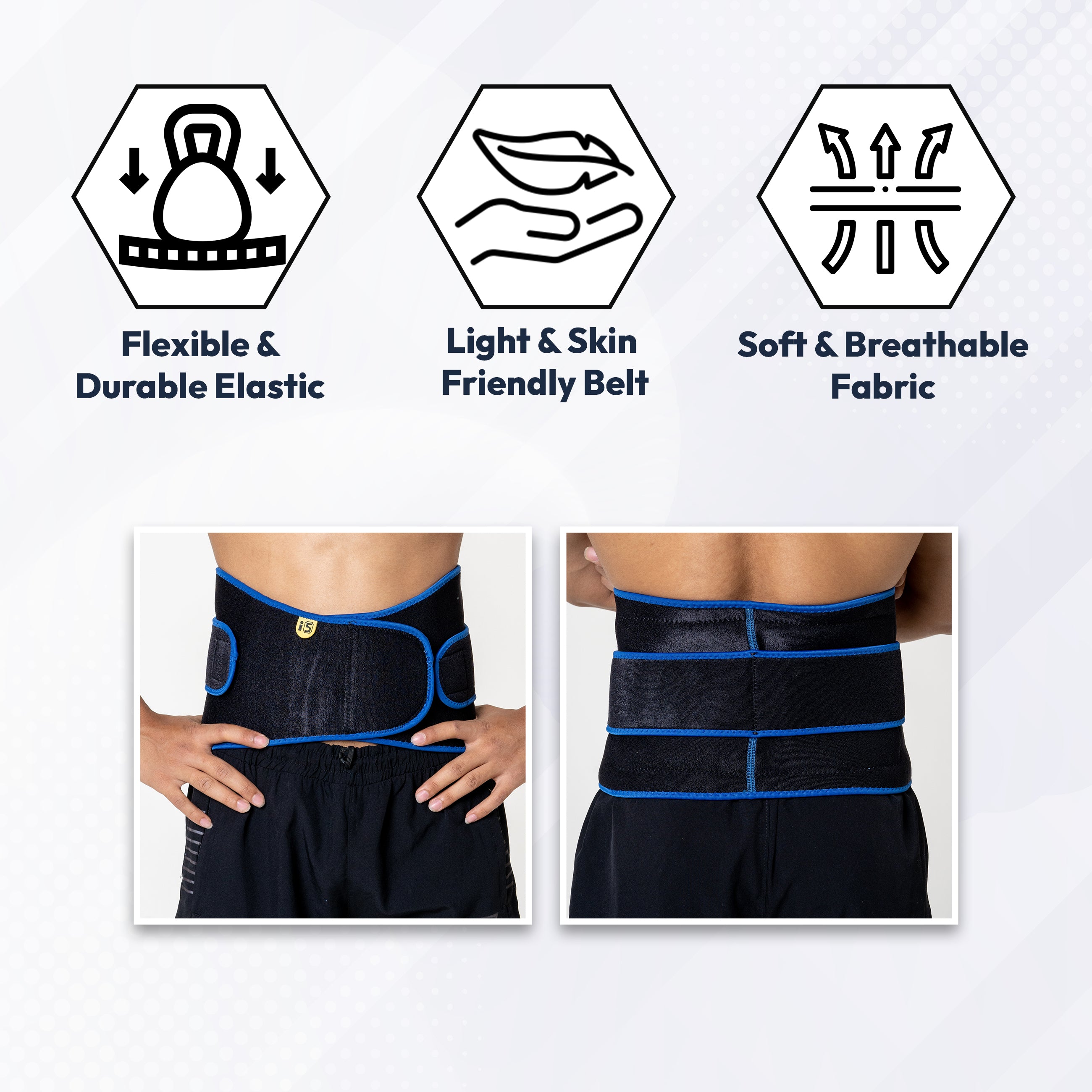 I5Joints-Far Infrared  Back Support(Comfort Belt for Lower Back Pain Relief, for Better Posture and Pain Relief and Added Gel Padding for Comfort) I5Joints-Far Infrared  Back Support(Comfort Belt for Lower Back Pain Relief, for Better Posture and Pain Relief and Added Gel Padding for Comfort)
